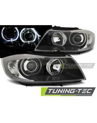 Fari Anteriori Angel Eyes per BMW E90/E91 03/2005-2011 (Cod. TT-LPBME4)