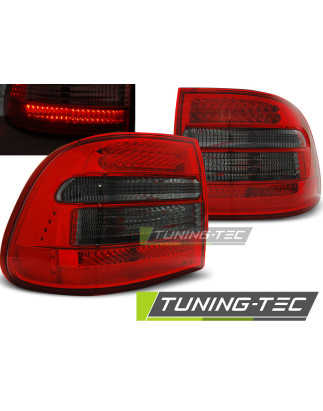 Fanali Posteriori LED Rosso Fumé per Porsche Cayenne 2002-2006 (Cod. TT-LDPO02)