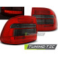 Fanali Posteriori LED Rosso Fumé per Porsche Cayenne 2002-2006 (Cod. TT-LDPO02)