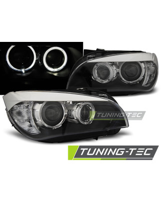 Fari Anteriori Angel Eyes per BMW X1 E84 10/2009-07/2012 (Cod. TT-LPBME0)