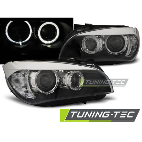Fari Anteriori Angel Eyes per BMW X1 E84 10/2009-07/2012 (Cod. TT-LPBME0)