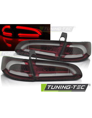 Fanali Posteriori LED Rosso Fumé per Seat Ibiza 04/2002-2008 (Cod. TT-LDSE19)