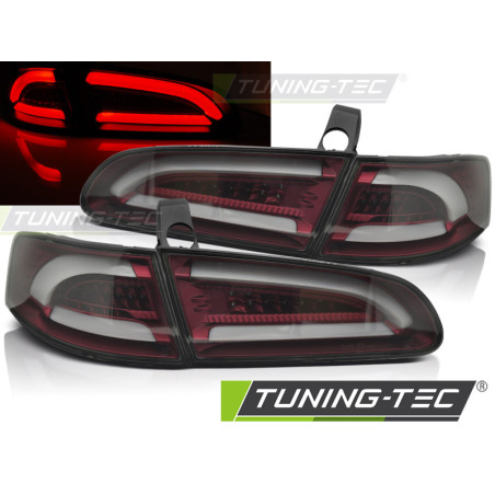 Fanali Posteriori LED Rosso Fumé per Seat Ibiza 04/2002-2008 (Cod. TT-LDSE19)