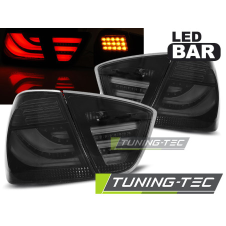 Fanali Posteriori LED Nero per BMW Serie 3 E90 03/2005-08/2008 (Cod. TT-LDBMA8)