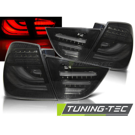 Fanali Posteriori LED Nero per BMW Serie 3 E90 2009-2011 (Cod. TT-LDBMB2)