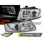 Fari Anteriori Cromato per Audi A4 10/2000-10/2004 (Cod. TT-LPAUC2)