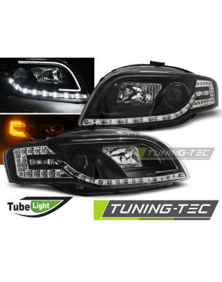 Fari Anteriori Nero per Audi A4 B7 11/2004-03/2008 (Cod. TT-LPAUC5)