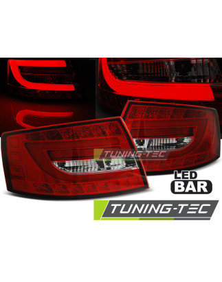 Fanali Posteriori LED Rosso/bianco per Audi A6 C6 7PIN 04/2004-2008 (Cod. TT-LDAUC5)