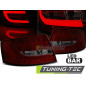 Fanali Posteriori LED Rosso Fumé per Audi A6 C6 7PIN 04/2004-2008 (Cod. TT-LDAUC6)