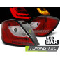 Fanali Posteriori LED Rosso/bianco per Opel Astra H 3D 03/2004-2009 (Cod. TT-LDOP48)