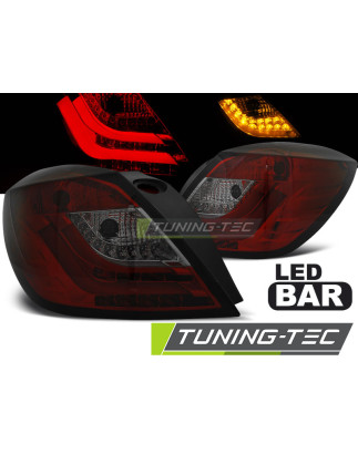 Fanali Posteriori LED Rosso Fumé per Opel Astra H 3D 03/2004-2009 (Cod. TT-LDOP49)