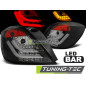 Fanali Posteriori LED Nero per Opel Astra H 3D 03/2004-2009 (Cod. TT-LDOP51)