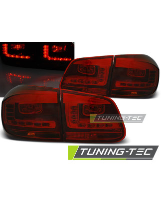 Fanali Posteriori LED Rosso Fumé per Volkswagen Tiguan 07/2011-12/2015 (Cod. TT-LDVWD3)