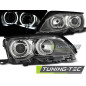 Fari Anteriori Angel Eyes per BMW E46 09/2001-03/2005 (Cod. TT-LPBMD7)