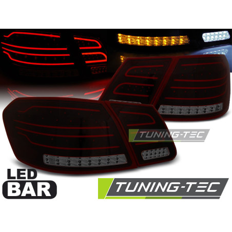 Fanali Posteriori LED Rosso Fumé per Mercedes-Benz W212 Classe E 2009-2013 (Cod. TT-LDME88)
