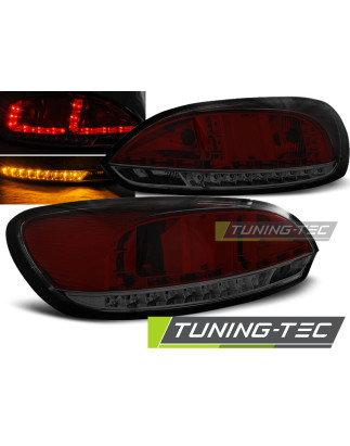 Fanali Posteriori LED Rosso Fumé per Volkswagen Scirocco Iii 2008-04/2014 (Cod. TT-LDVWC4)