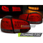 Fanali Posteriori LED Rosso Fumé per Volkswagen Golf 6 10/2008-2012 (Cod. TT-LDVWD0)