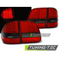 Fanali Posteriori LED Rosso Fumé per Mercedes-Benz W210 1995-03/2002 (Cod. TT-LDME90)