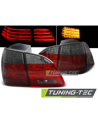 Fanali Posteriori LED Rosso Fumé per BMW Serie 5 E61 2004-03/2007 (Cod. TT-LDBME1)