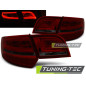 Fanali Posteriori LED Rosso Fumé per Audi A3 8P Sportback 2004-2008 (Cod. TT-LDAUA8)