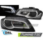Fari Anteriori Luci Diurne DRL Nero per Audi A3 8P 2008-2012 (Cod. TT-LPAUD3)