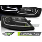 Fari Anteriori Nero per Volkswagen Jetta Vi 01/2011-2018 (Cod. TT-LPVWK8)