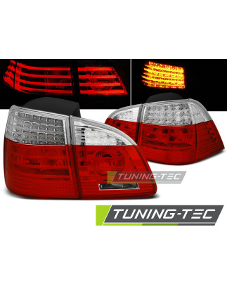 Fanali Posteriori LED Rosso/bianco per BMW Serie 5 E61 2004-2007 (Cod. TT-LDBME0)