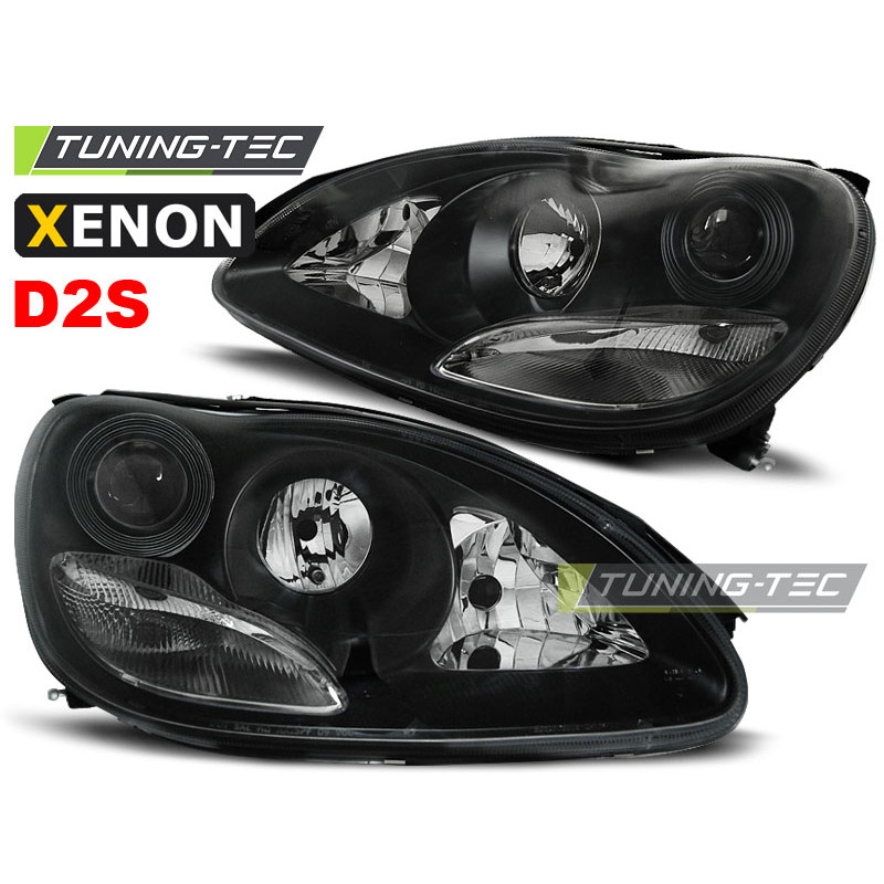 Fari Anteriori Nero per Mercedes-Benz W220 S-klasa 10/2002-05/2005 (Cod. TT-LPME36)