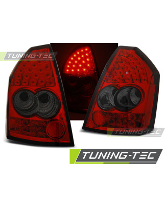 Fanali Posteriori LED Rosso Fumé per Chrysler 300C 2005-2008 (Cod. TT-LDCH04)