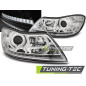 Fari Anteriori Luci Diurne Cromato per Skoda Octavia 2009-2012 (Cod. TT-LPSK22)