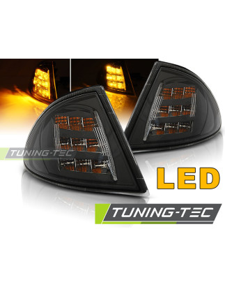 Indicatori Anteriori LED Nero per BMW E46 05/1998-08/2001 (Cod. TT-KPBM50)