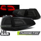 Fanali Posteriori LED Nero per Volkswagen Golf 7 2013-2017 (Cod. TT-LDVW03)
