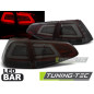 Fanali Posteriori LED Rosso Fumé per Volkswagen Golf 7 2013-2017 (Cod. TT-LDVW07)