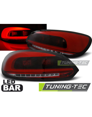 Fanali Posteriori LED Rosso Fumé per Volkswagen Scirocco Iii 2008-04/2014 (Cod. TT-LDVWC2)
