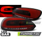 Fanali Posteriori LED Rosso Fumé per Volkswagen Scirocco Iii 2008-04/2014 (Cod. TT-LDVWC2)