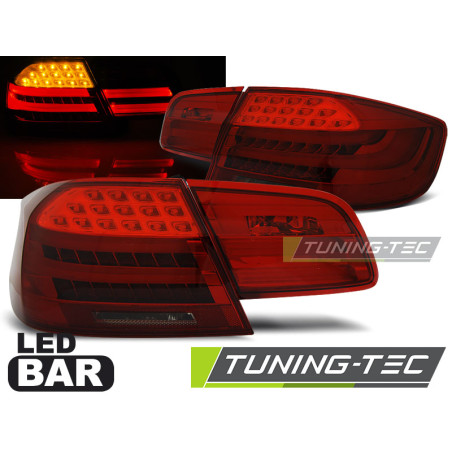 Fanali Posteriori LED Rosso Fumé per BMW Serie 3 E92 09/2006-03/2010 (Cod. TT-LDBME5)