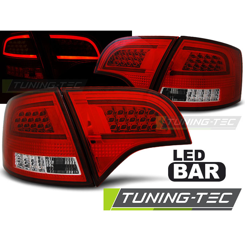 Fanali Posteriori LED per Audi A4 B7 Avant 11/2004-03/2008 (Cod. TT-LDAUB0)