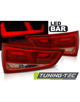 Fanali Posteriori LED Rosso/bianco per Audi A1 2010-12/2014 (Cod. TT-LDAUC8)
