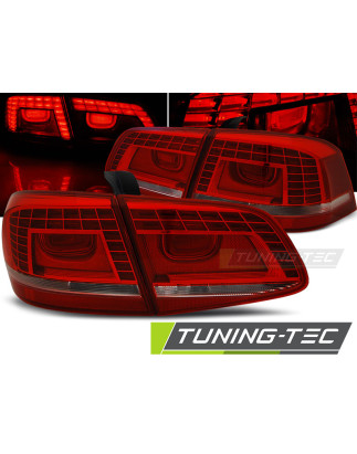 Fanali Posteriori LED Rosso/bianco per Volkswagen Passat B7 10/2010-10/2014 (Cod. TT-LDVWD5)