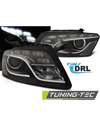 Fari Anteriori Luci Diurne DRL Nero per Audi Q5 11/2008-09/2012 (Cod. TT-LPAUD4)