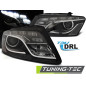 Fari Anteriori Luci Diurne DRL Nero per Audi Q5 11/2008-09/2012 (Cod. TT-LPAUD4)