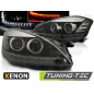 Fari Anteriori Luci Diurne Nero per Mercedes-Benz W221 2005-2009 (Cod. TT-LPMEA2)