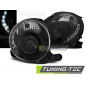 Fanali Posteriori LED LED Nero per Fiat 500 2007-2015 (Cod. TT-LPFI24)