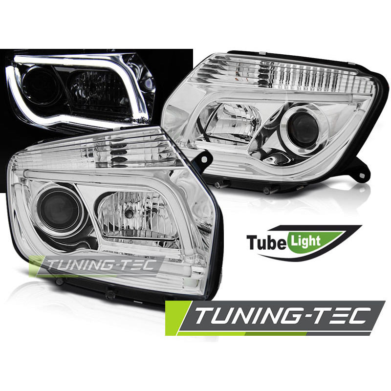 Fanali Posteriori Cromato per Dacia Duster 04/2010-2014 (Cod. TT-LPDA01)