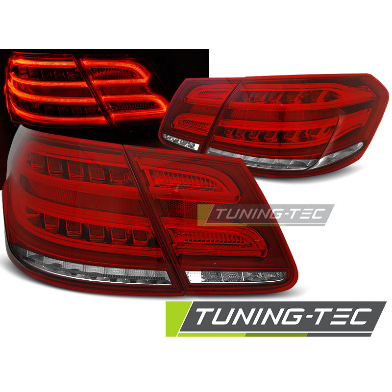 Fanali Posteriori LED Rosso/bianco per Mercedes-Benz W212 Classe E 2009-2013 (Cod. TT-LDME97)
