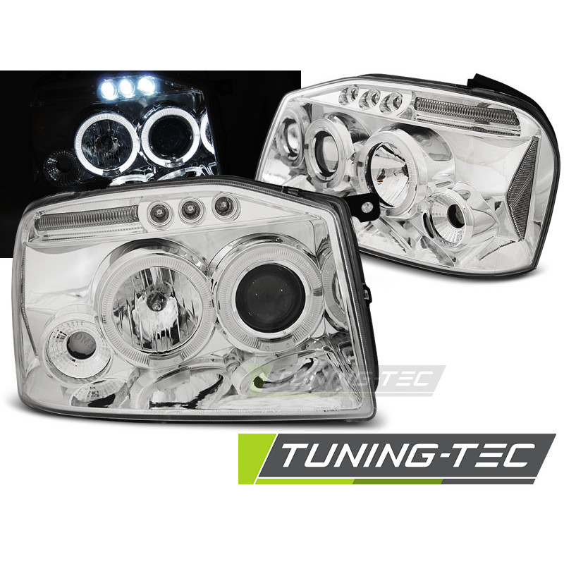 Fanali Posteriori Cromato per Nissan Frontier Us Version 2001-2004 (Cod. TT-LPNI01)