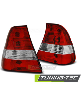 Fanali Posteriori Rosso/bianco per BMW E46 Compact 06/2001-12/2004 (Cod. TT-LTBM32)