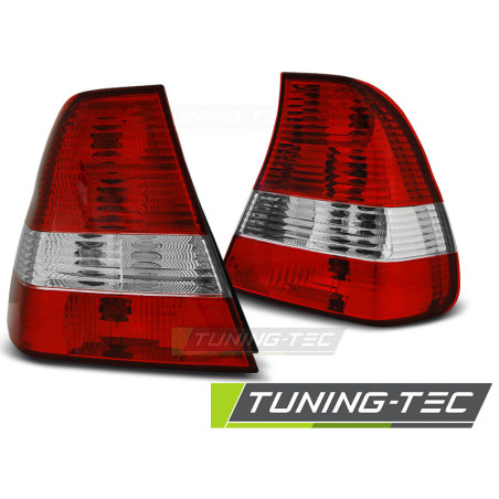 Fanali Posteriori Rosso/bianco per BMW E46 Compact 06/2001-12/2004 (Cod. TT-LTBM32)