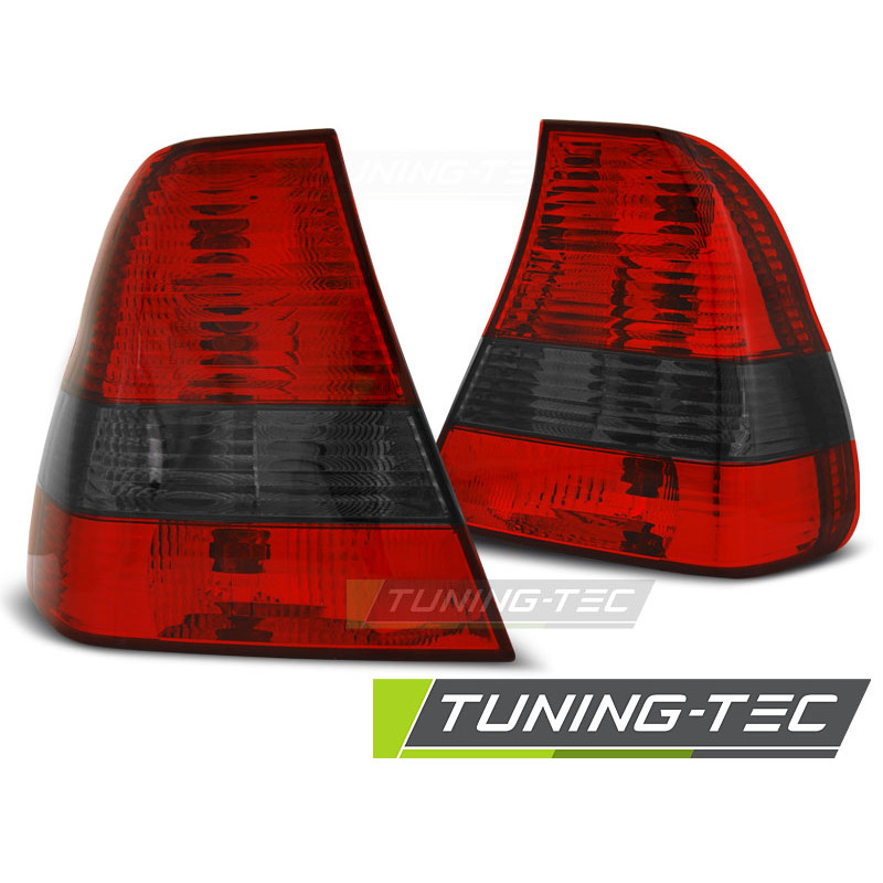 Fanali Posteriori Rosso Fumé per BMW E46 Compact 06/2001-12/2004 (Cod. TT-LTBM33)
