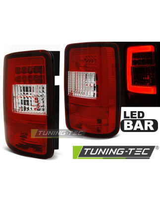 Fanali Posteriori LED per Volkswagen Caddy 2003-03/2014 (Cod. TT-LDVWF6)